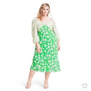 RIXO for Target RARE Designer Floral Midi Dress